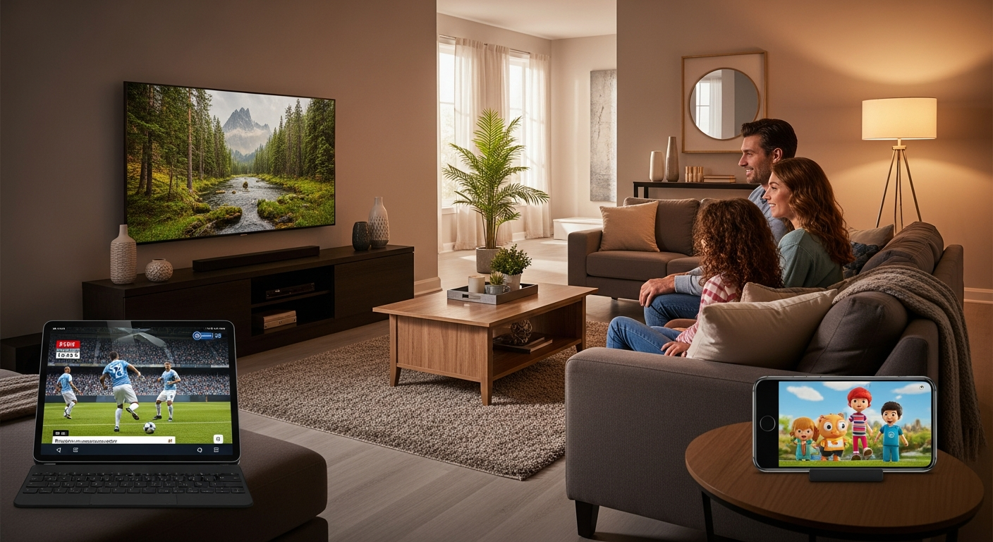 IPTV Kijken op Meerdere Schermen Tegelijk - Multi-Room Uitleg